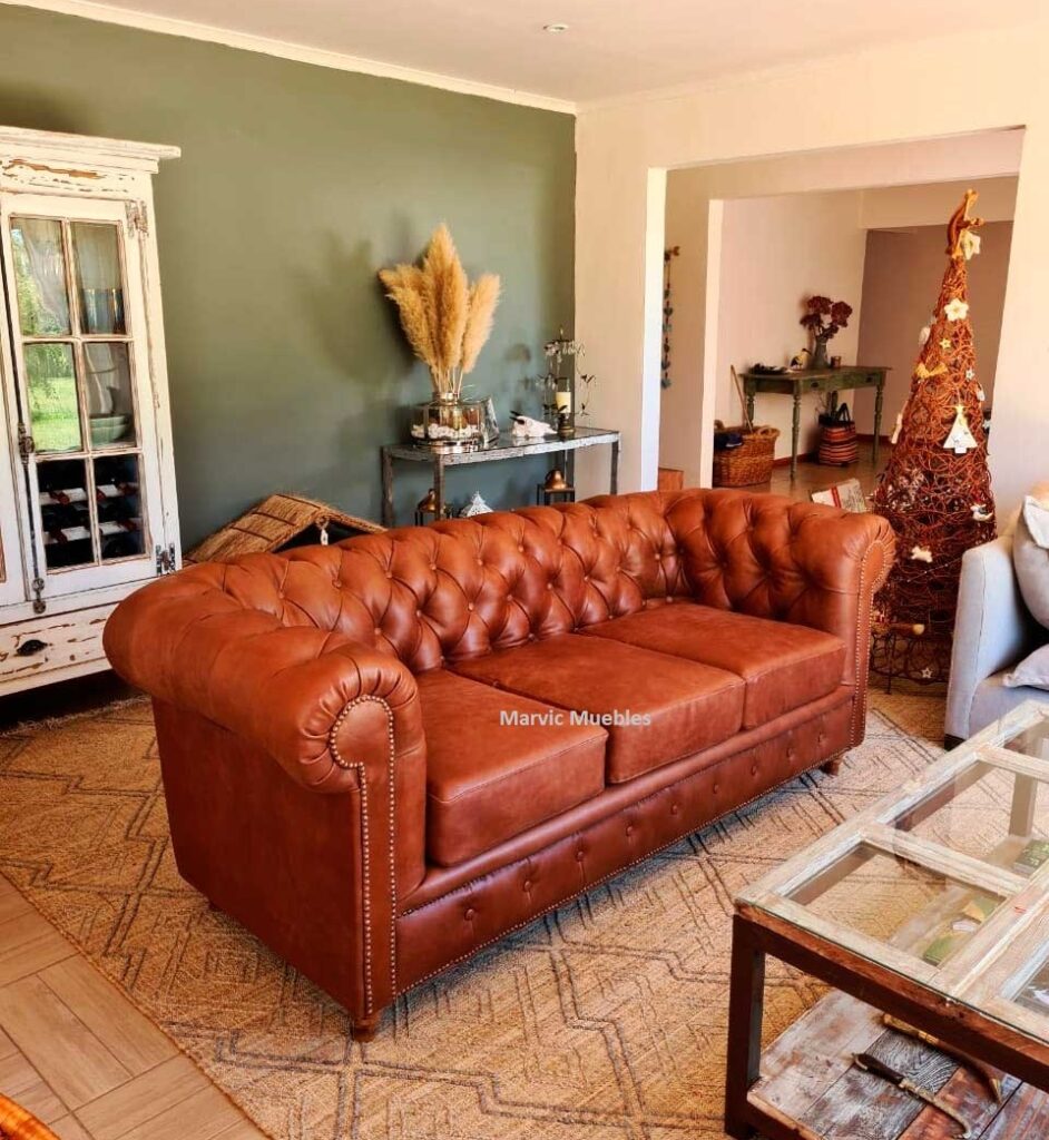 Muebles de cuero a medida personalizados